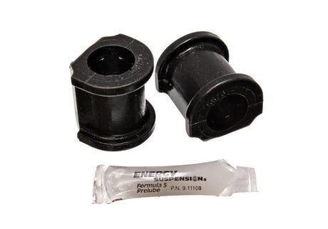 Bagues de barre stabilisatrice avant noires de 1 pouce pour Honda Civic/CRX 01-05 / Civic Si 02-05