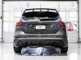 Échappement arrière AWE Tuning Ford Focus RS Touring Edition - Non résonant - Embouts noirs diamantés