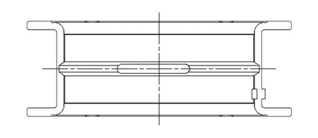 Ensemble de roulements principaux de taille standard ACL Ford 221/255/260/289/302 Windsor/Windsor 5.0L