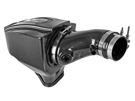 aFe Black Series CAIS en fibre de carbone avec filtre PDS 11-19 Dodge Challenger/Charger SRT8 V8-6.4L