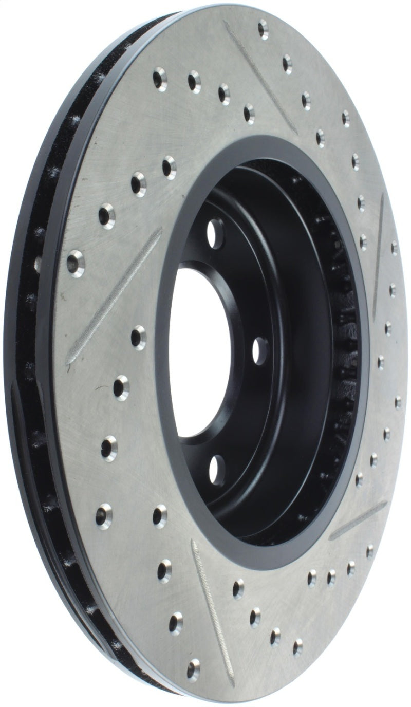 Rotor avant droit percé et fendu StopTech Power Slot 01-02 BMW Z3 / 03-09 Z4 / Série 3