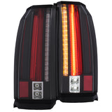 Feux arrière à LED ANZO 2015-2017 GMC Yukon/Yukon XL Noir