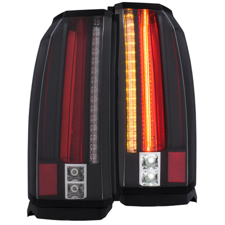 Feux arrière à LED ANZO 2015-2017 GMC Yukon/Yukon XL Noir