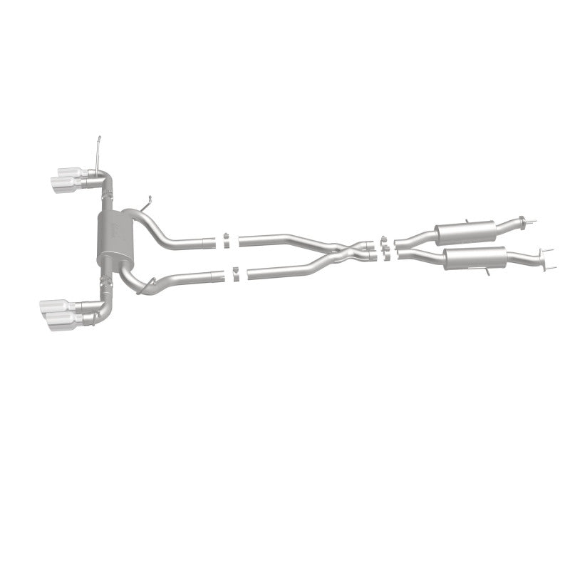 Cat Back MagnaFlow, SS, 2,5 po, pointe polie quadruple fendue de 4 po 14-15 Jeep Grand Cherokee 3,6 L/5,7 L V6/V8