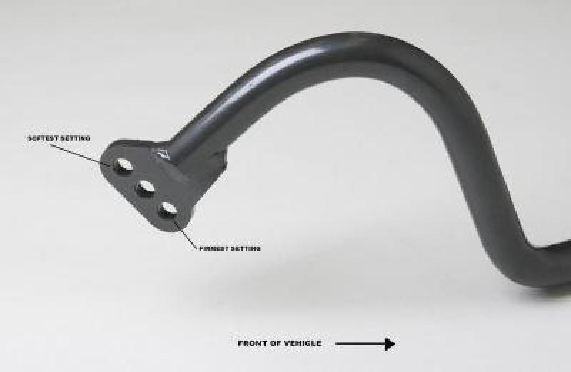 Barre stabilisatrice arrière Progress Tech 09-14 Dodge Challenger/04-11 Chrysler 300C (22 mm - réglable)