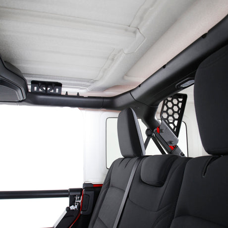 Kit de montage pour arceau de sécurité Go Rhino 19-22 Jeep Wrangler JLU SRM - Tex. Blk