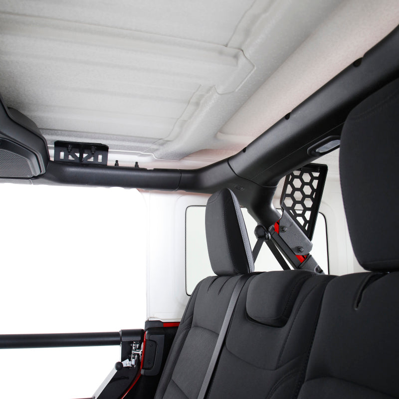 Kit de montage pour arceau de sécurité Go Rhino 19-22 Jeep Wrangler JLU SRM - Tex. Blk