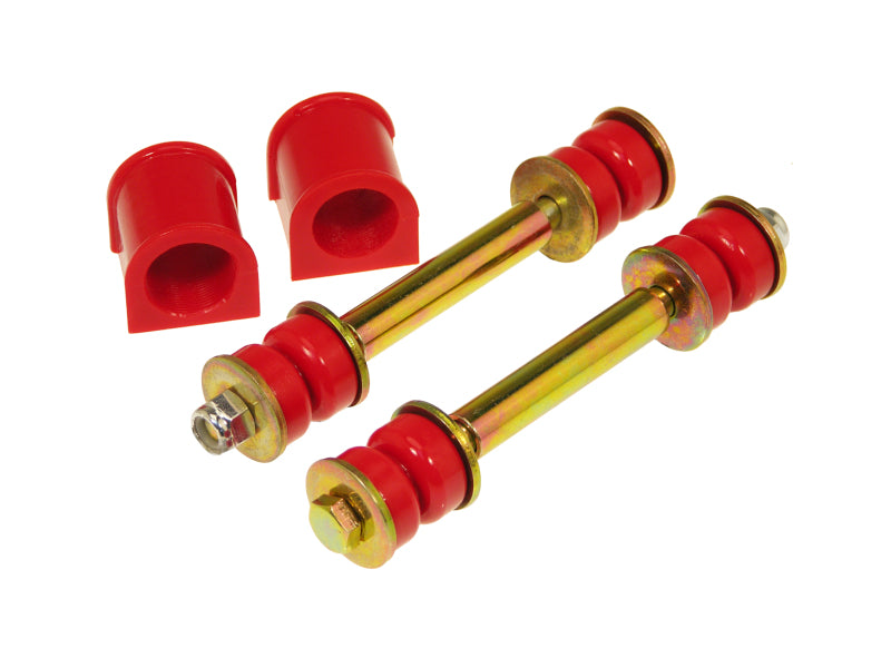 Bagues de barre stabilisatrice avant Prothane 89-95 pour camion Toyota 4 roues motrices - 24 mm - Rouge