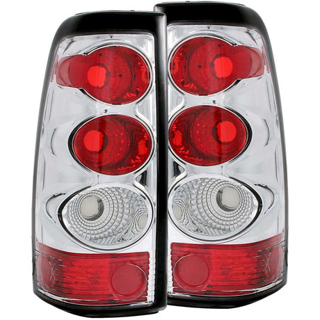 Feux arrière chromés ANZO 2003-2006 Chevrolet Silverado 1500
