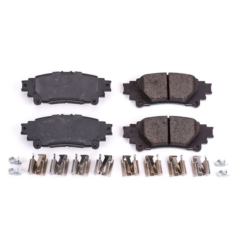 Plaquettes de frein arrière Power Stop 16-17 Lexus GS200t Z17 Evolution en céramique avec matériel
