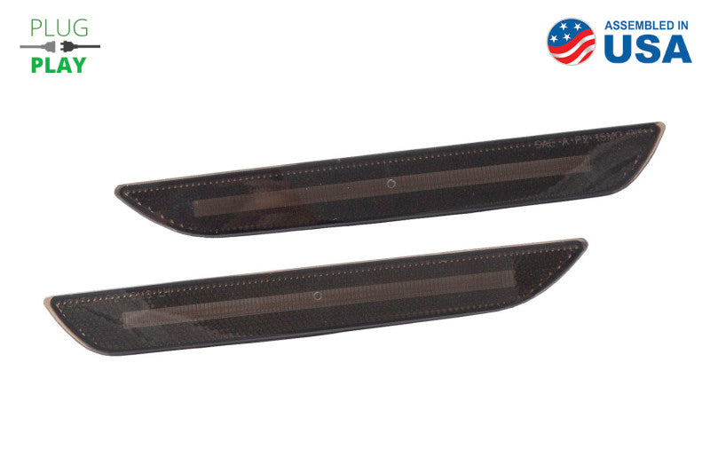 Diode Dynamics 15-21 EU/AU Ford Mustang LED Sidemarkers - Smoked (Pair)