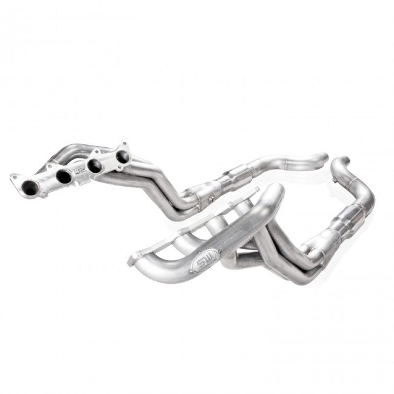 Collecteurs d'échappement Ford GT350 2015+ en acier inoxydable, primaires de 1-7/8 po, catalyseurs à haut débit, collecteurs de 3 po