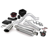 Banks Power 10 Chevy 5.3L ECSB FFV Stinger System - Échappement simple à sortie latérale SS avec embout chromé