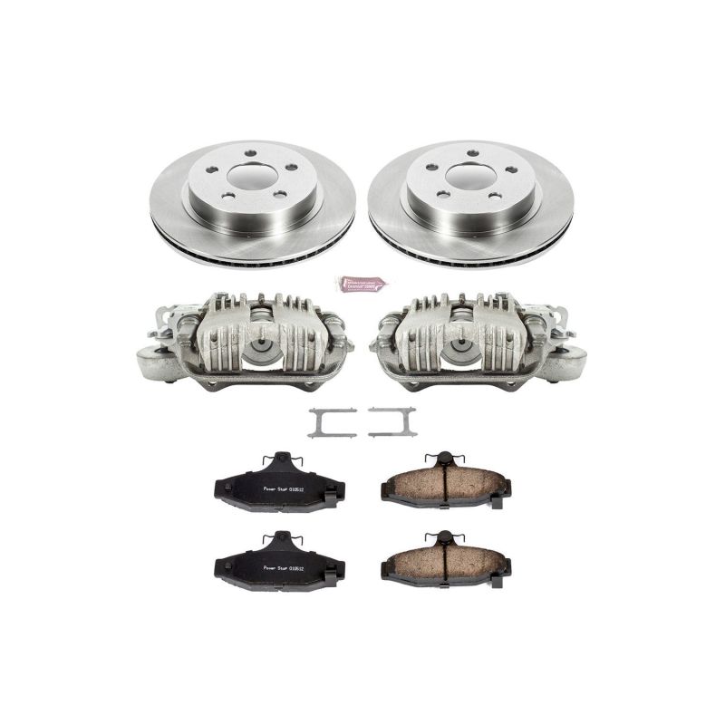 Power Stop 93-97 Chevrolet Camaro Rear Autospecialty Brake Kit w/Calipers