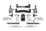 Système de base Fabtech 15-20 Ford F150 4WD 4 pouces avec amortisseurs de performance arrière
