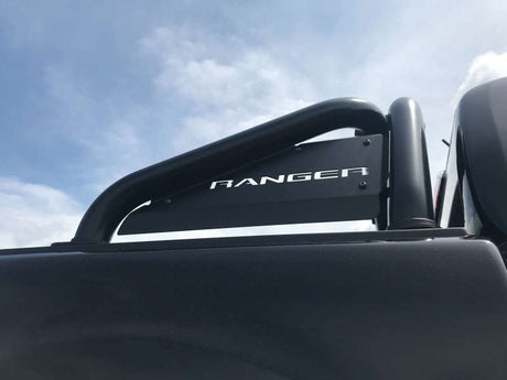 Barre de toit sport EGR 2019+ Ford Ranger avec revêtement en poudre noir série S (sans plaques latérales)