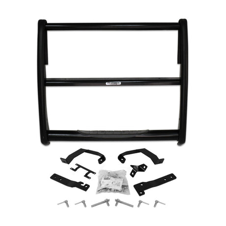 Go Rhino 03-06 Chevrolet Avalanche 1500 Série 3000 StepGuard - Noir (Protection de calandre centrale uniquement)