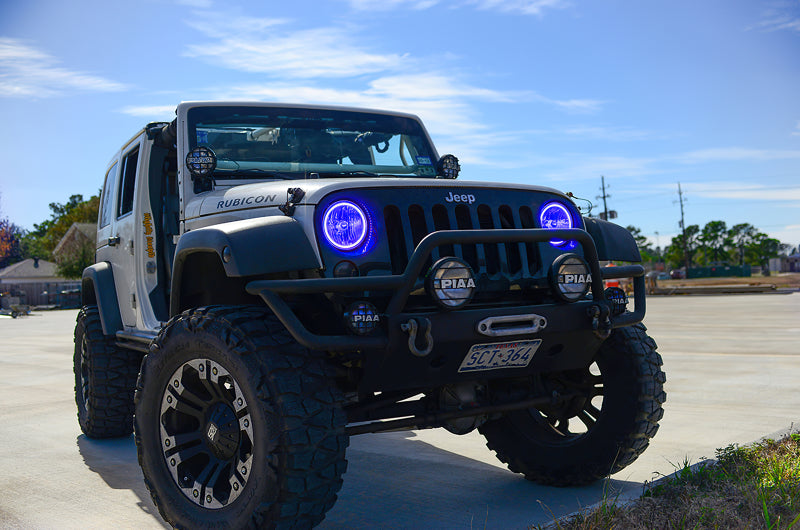 Oracle 07-16 Jeep Wrangler JK SMD HL - ColorSHIFT w/ BC1 Controller