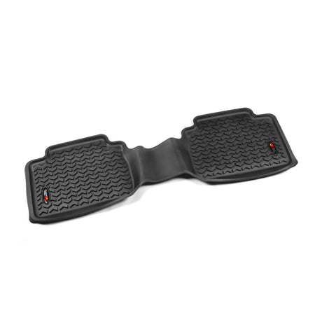 Revêtement de plancher arrière Rugged Ridge noir pour Toyota Tacoma Access / Double Cab (automatique) 2005-2015