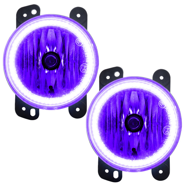 Oracle Lighting 10-15 Jeep Wrangler JK Feux antibrouillard à LED pré-assemblés - UV/violet VOIR LA GARANTIE