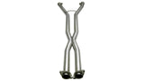 Tuyau d'échappement XO pour Chevrolet Corvette C6 6.2L V8 Corsa 09-11