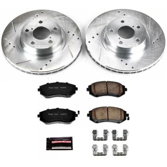 Power Stop 05-06 Saab 9-2X Front Z23 Evolution Sport Brake Kit