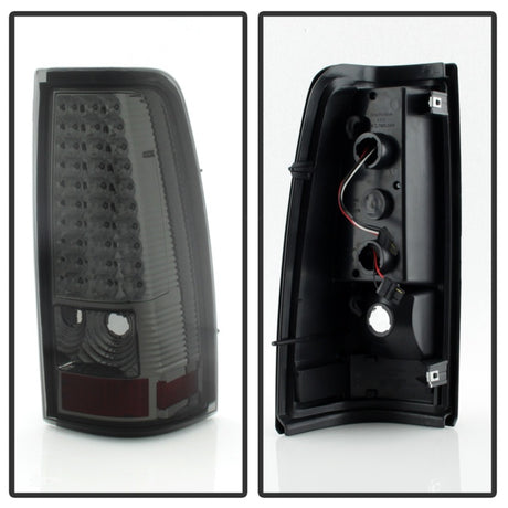 Feux arrière à LED Xtune Chevy Silverado 1500/2500/3500 99-02 99-03 Fumés ALT-ON-CS99-LED-SM