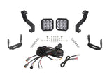 Kit d'éclairage à LED pour pare-chocs SS5 de Diode Dynamics pour Ram Sport 2019 à aujourd'hui - Conduite blanche