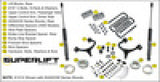 Kit de levage Superlift 05-20 Toyota Tacoma 4WD (sauf modèles TRD Pro) - 3 pouces avec amortisseurs Superlift