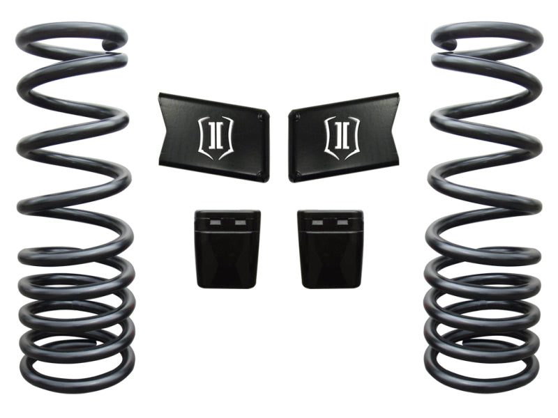 Kit de ressorts à double taux ICON 03-12 Dodge Ram HD 4WD 2,5 pouces