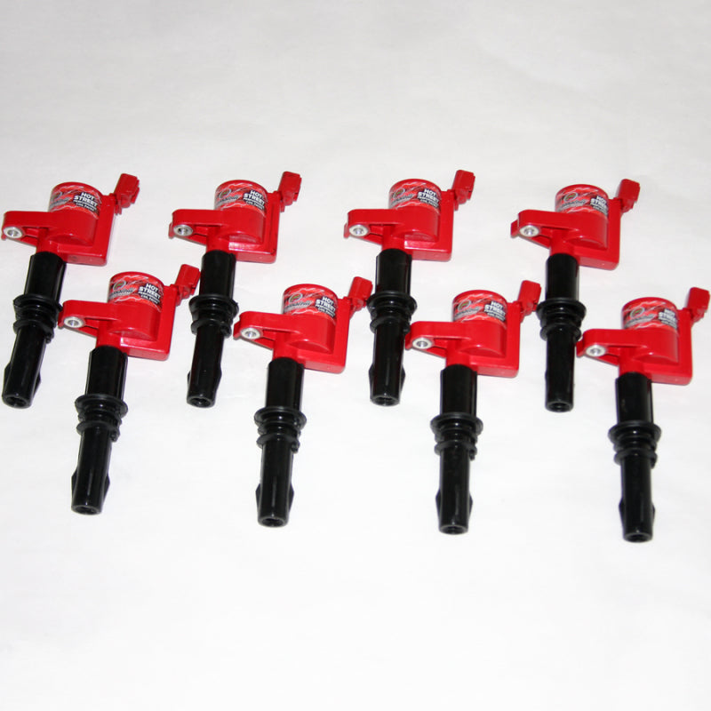 Packs de bobines Granatelli 05-08 Ford 4,6 L/5,4 L 3 V Hot Street - Noir (ensemble de 8)