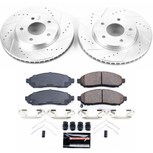 Power Stop 15-17 Chevrolet City Express Front Z23 Evolution Sport Brake Kit