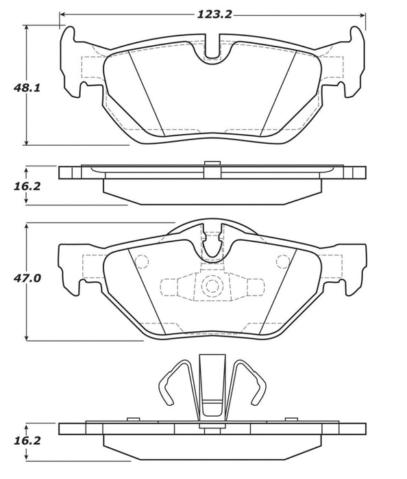 Plaquettes de frein StopTech Performance