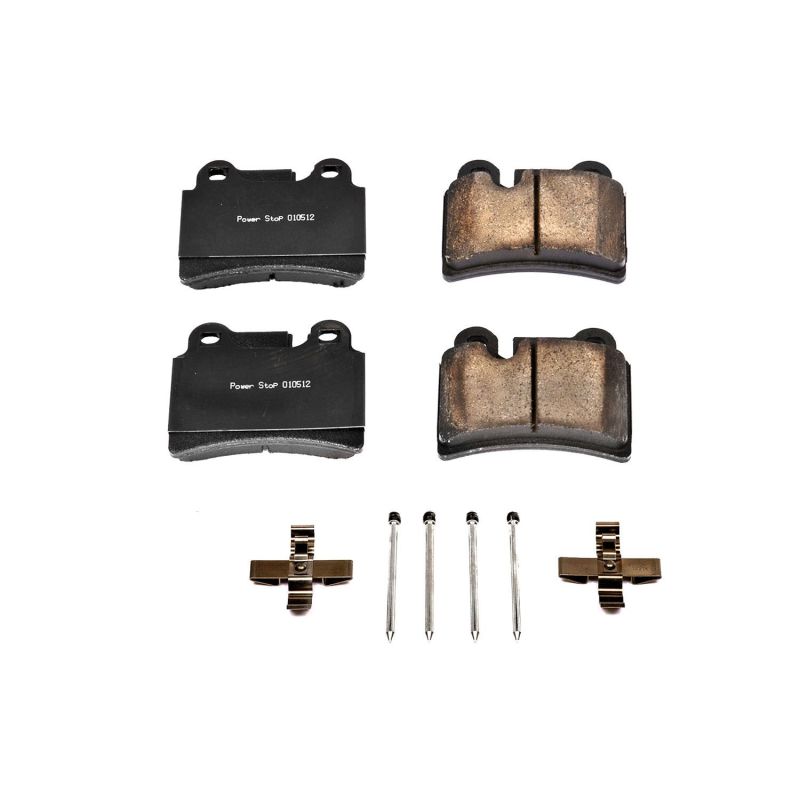 Plaquettes de frein arrière en céramique Power Stop 06-07 Volkswagen Touareg Z17 Evolution avec matériel