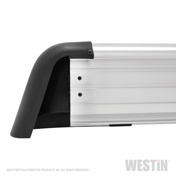 Marchepieds Westin Sure-Grip en aluminium 72 po – Aluminium brossé