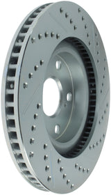 StopTech Select Sport 11-16 Toyota Avalon/ 11-17 Camry SportStop Slotted & Drilled Right Front Rotor