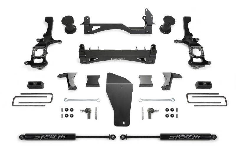 Système de base Fabtech 16-18 Nissan Titan Xd 4WD 6 pouces avec Stealth