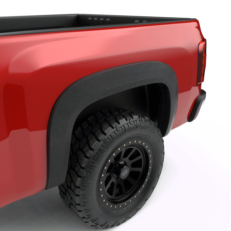 Élargisseurs d'ailes de style standard EGR 07-13 Chevrolet Silverado 1500 78,7 pouces (ensemble de 4) - Noir texturé