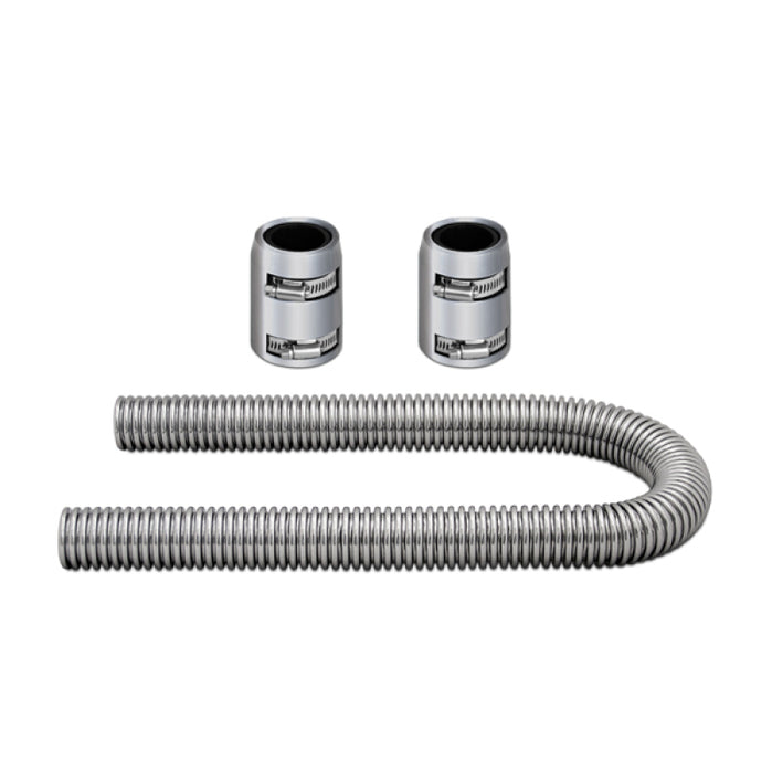 Kit de durites de radiateur flexibles universelles Mishimoto chromées