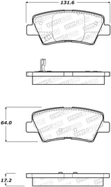 Plaquettes de frein StopTech Street