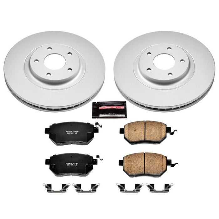 Kit de freins avant Power Stop 03-05 Infiniti FX35 Z17 Evolution Geomet avec revêtement