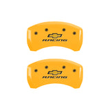 MGP 4 Caliper Covers Engraved Front & Rear MGP Black finish silver ch