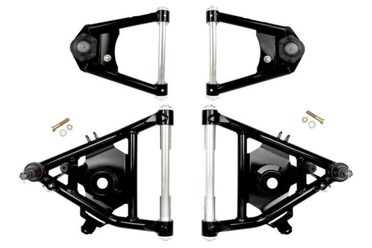 UMI Performance 73-87 GM C10 Street Performance A-Arm Kit - Black