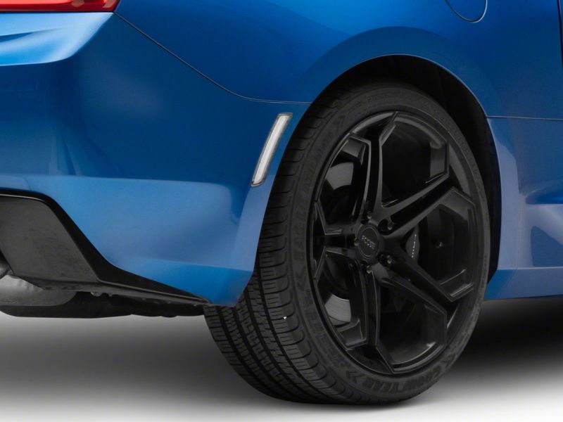 Marqueurs latéraux avant et arrière à LED Raxiom 16-23 Chevrolet Camaro Axial Series - Transparents