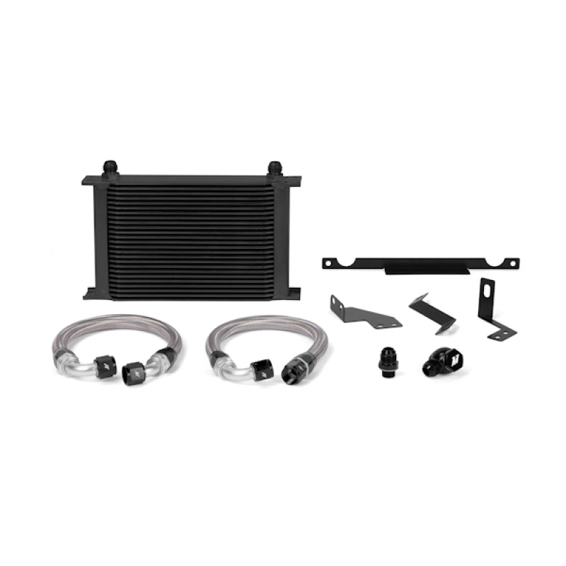 Kit de refroidisseur d'huile noir Mishimoto Mitsubishi Evolution 7/8/9