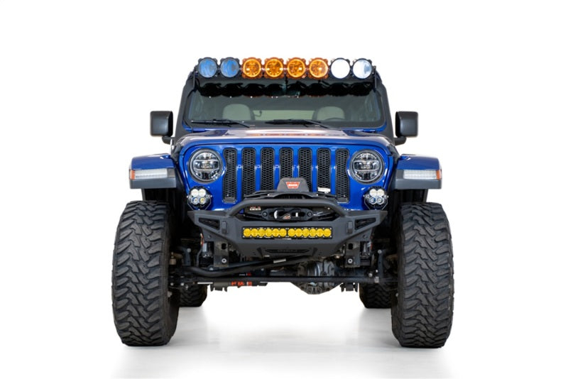 Pare-chocs avant Addictive Desert Designs pour Jeep JL/JT Rock Fighter 18-23