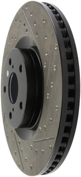 Rotor avant gauche fendu et percé StopTech 14 Lexus IS