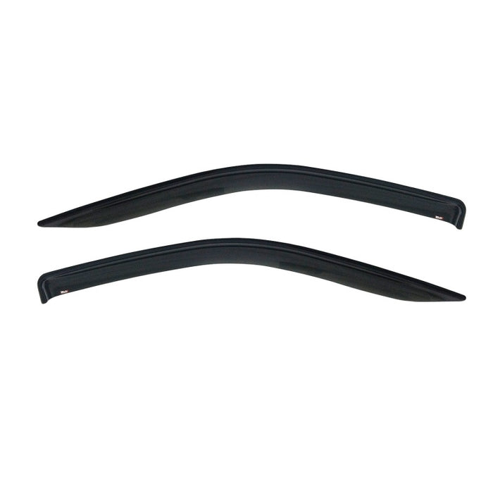 Westin 2004-2015 Nissan Titan King Cab Wade Slim Wind Deflector 2pc - Smoke