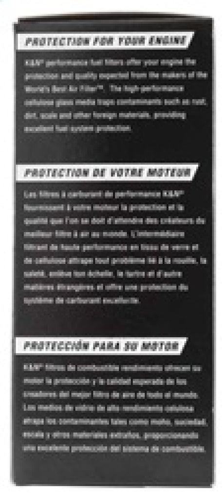 Filtre à carburant K&amp;N 97-08 Ford F150 5,4 L V8