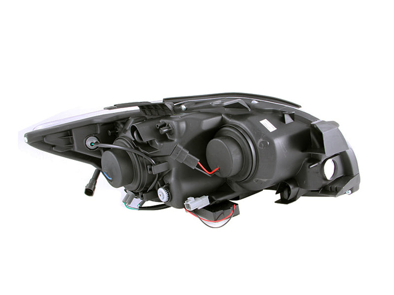 Phares de projecteur ANZO 2005-2010 Scion TC avec halo chromé (CCFL)